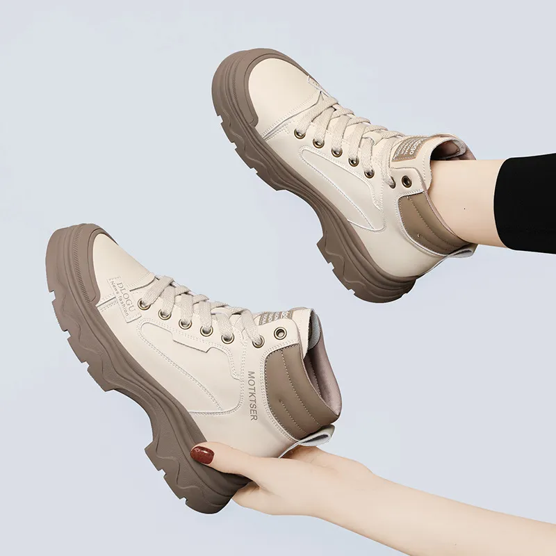 2024 Botas cortas de Leather Martin de cuero con otoño e invierno, 2024 nuevas botas de trabajo versátiles de moda, zapatos de m