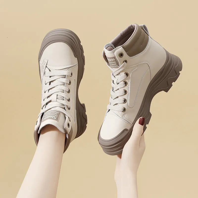 2024 Botas cortas de Leather Martin de cuero con otoño e invierno, 2024 nuevas botas de trabajo versátiles de moda, zapatos de m