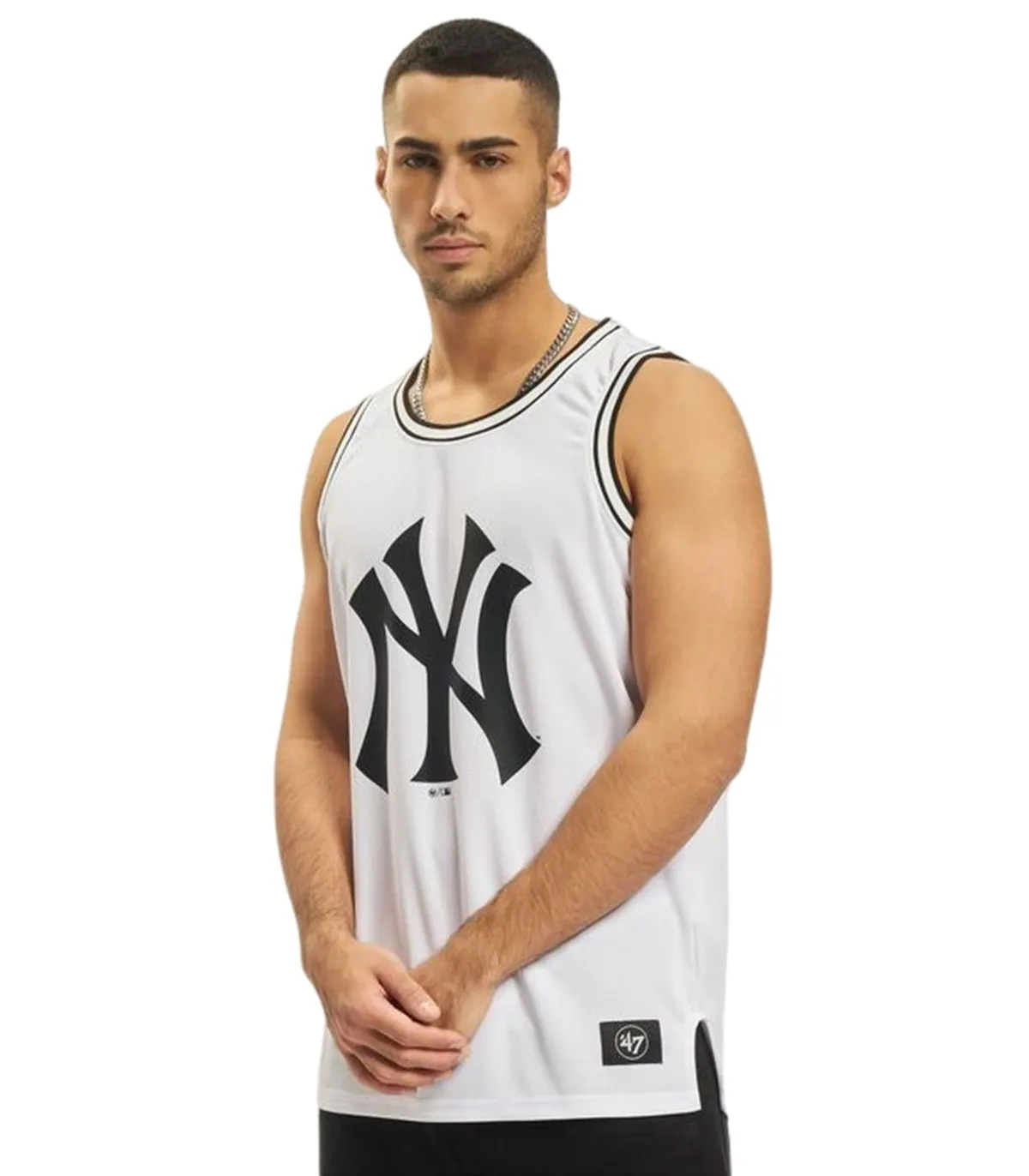 47  CAMISETA PARA HOMBRE BLANCA  NY GRAFTON TANK MEN