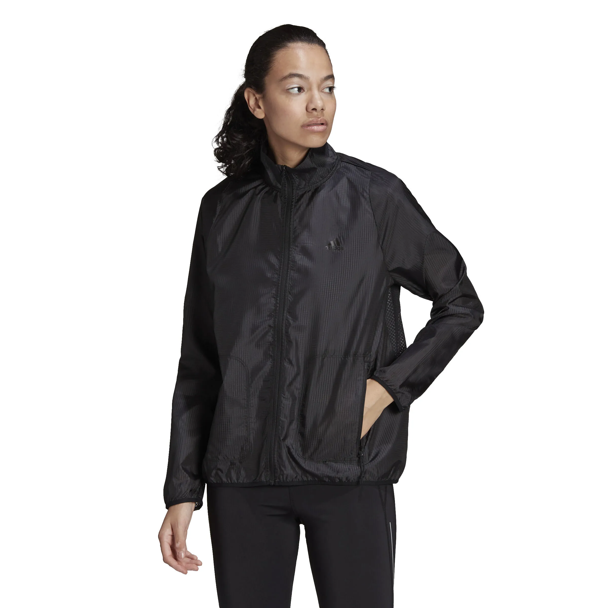 adidas RI 3 Bar Windbreak Chaqueta Para Correr Mujeres