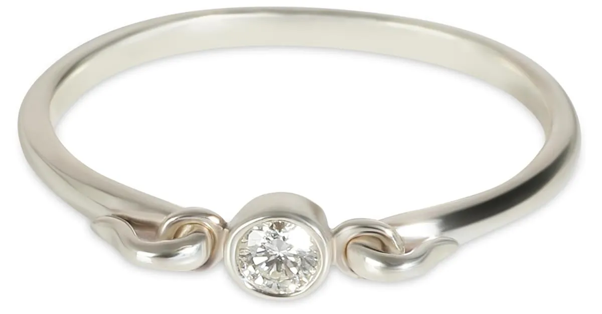 Anillo de moda Tiffany & Co. Elsa Peretti en plata esterlina 0,1 CTW 