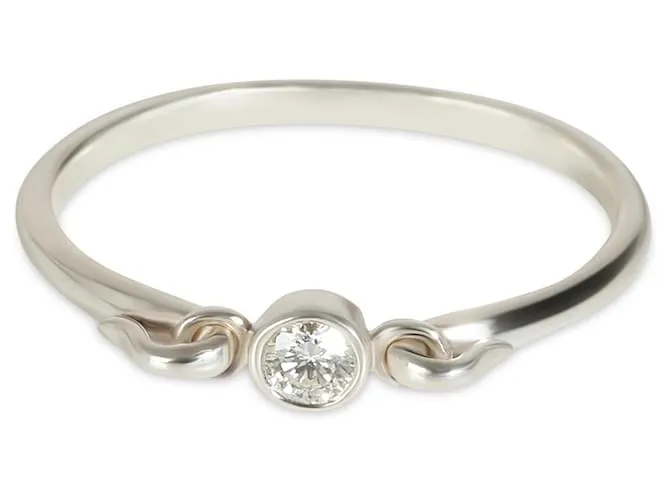 Anillo de moda Tiffany & Co. Elsa Peretti en plata esterlina 0,1 CTW 