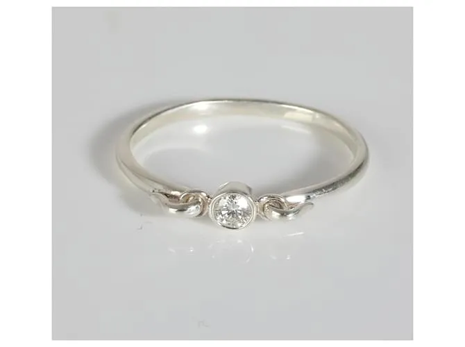 Anillo de moda Tiffany & Co. Elsa Peretti en plata esterlina 0,1 CTW 