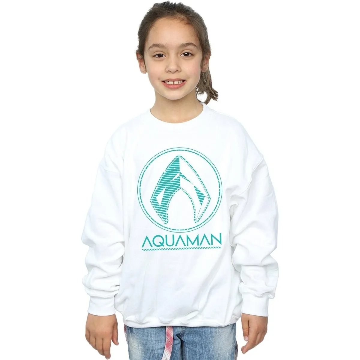 Aquaman Aqua Logo