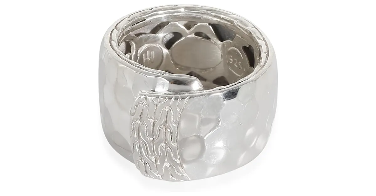 Autre Marque Anillo de moda John Hardy Palu en plata de ley 