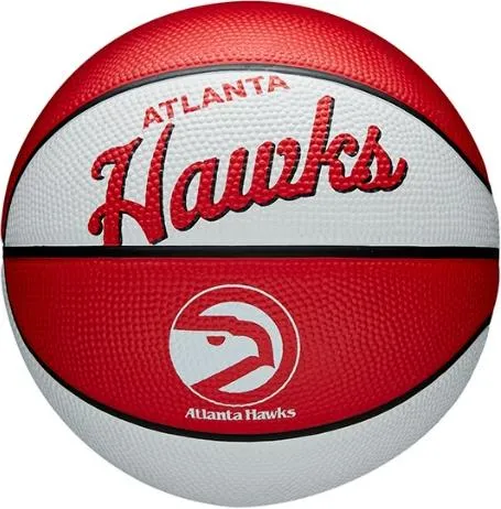 Balón Wilson NBA TEAM RETRO BASKETBALL MINI ATL HAWKS