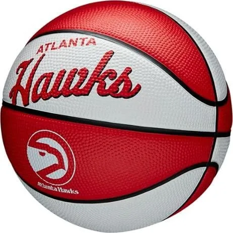 Balón Wilson NBA TEAM RETRO BASKETBALL MINI ATL HAWKS
