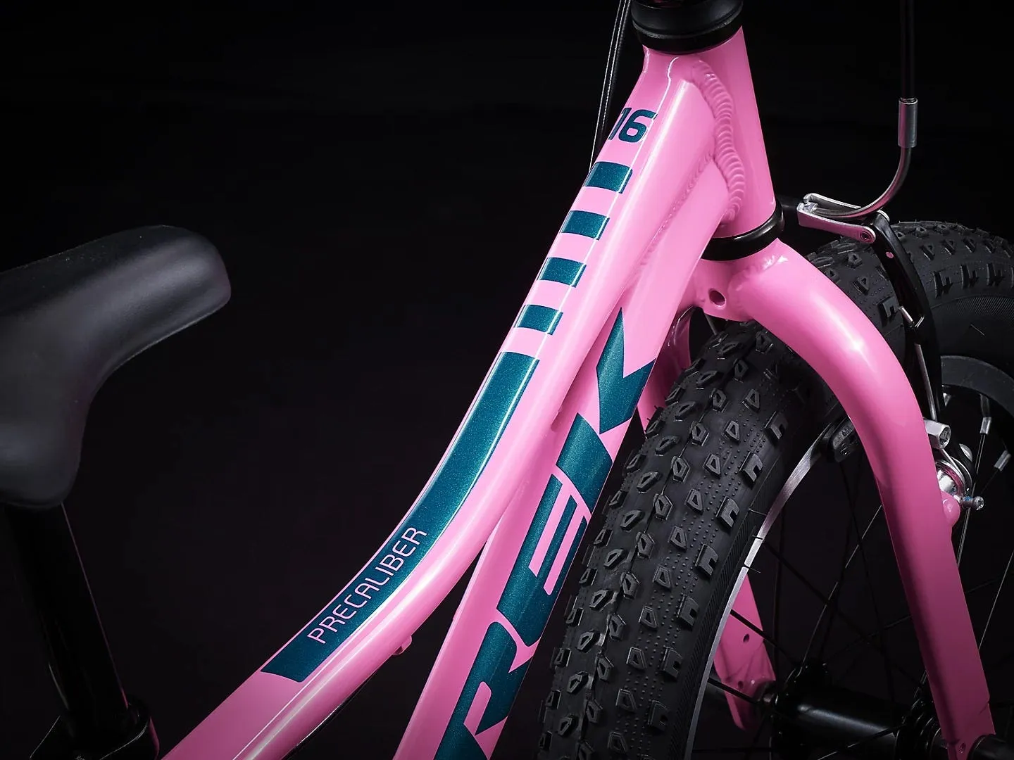 Bicicleta Niño Trek Precaliber 16 Rosada 2023