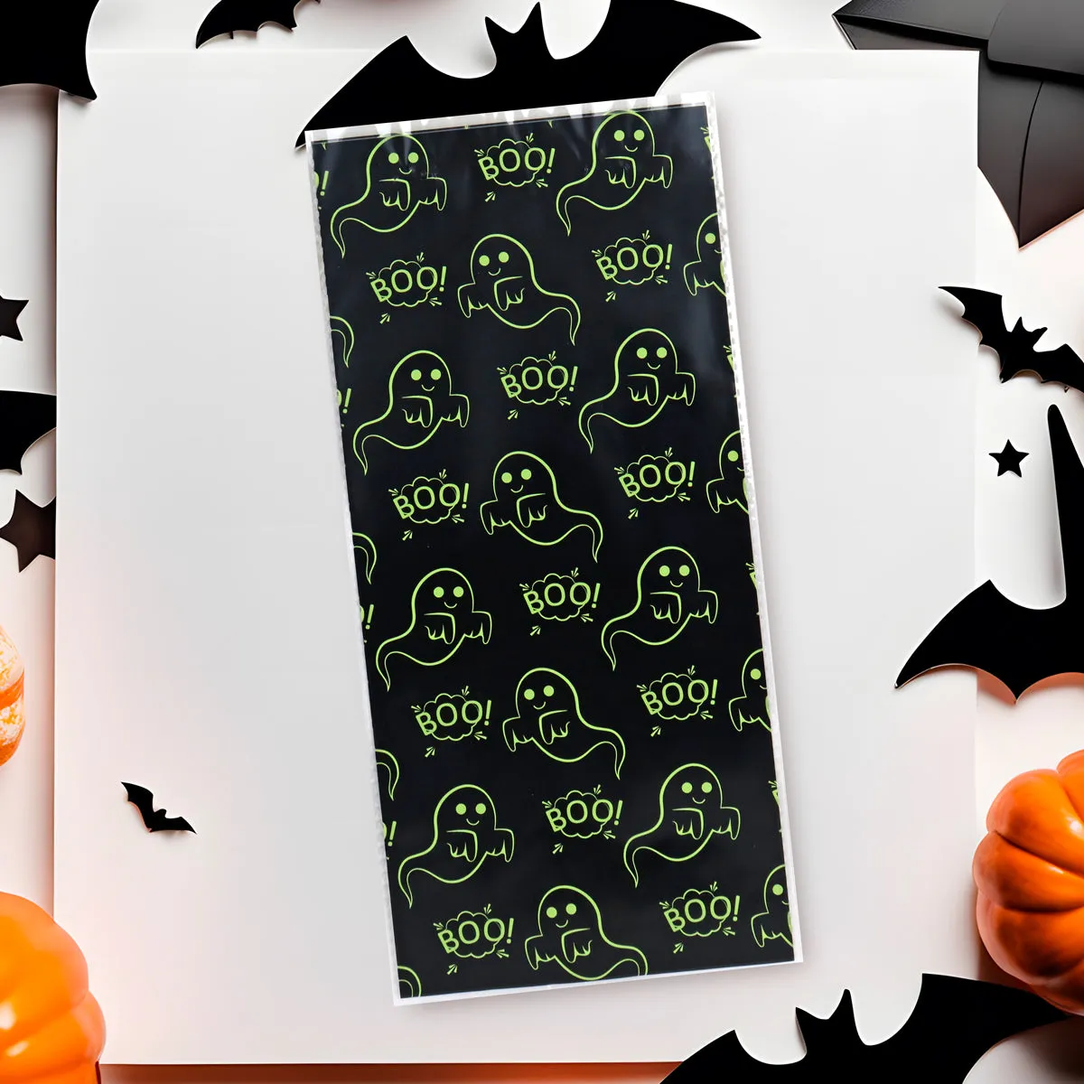 Bolsas de Celofán para Dulces con Diseo de Fantasma
