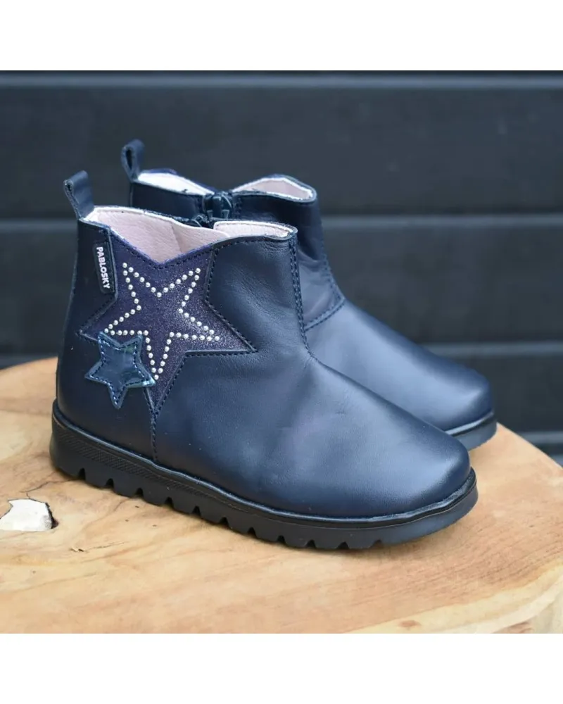Bota PABLOSKY 065725 azul primeros pasos
