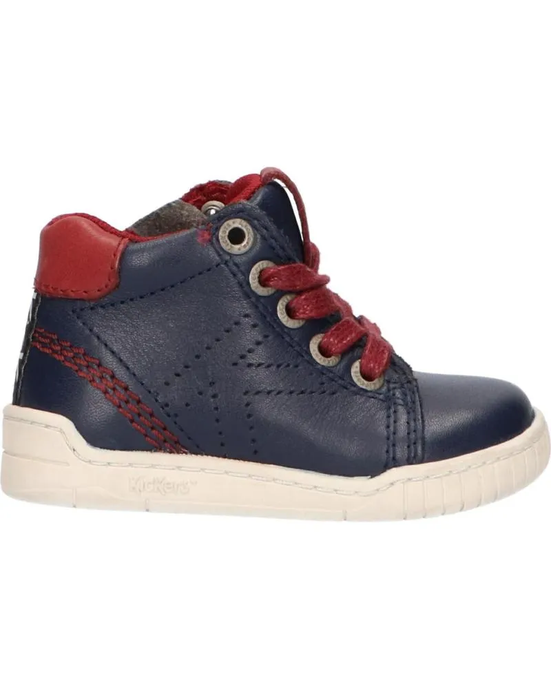 BOTAS DE NIñA Y NIñO KICKERS 73626010 WINZ 10 MARINE