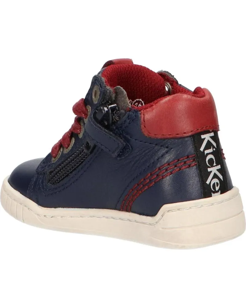BOTAS DE NIñA Y NIñO KICKERS 73626010 WINZ 10 MARINE