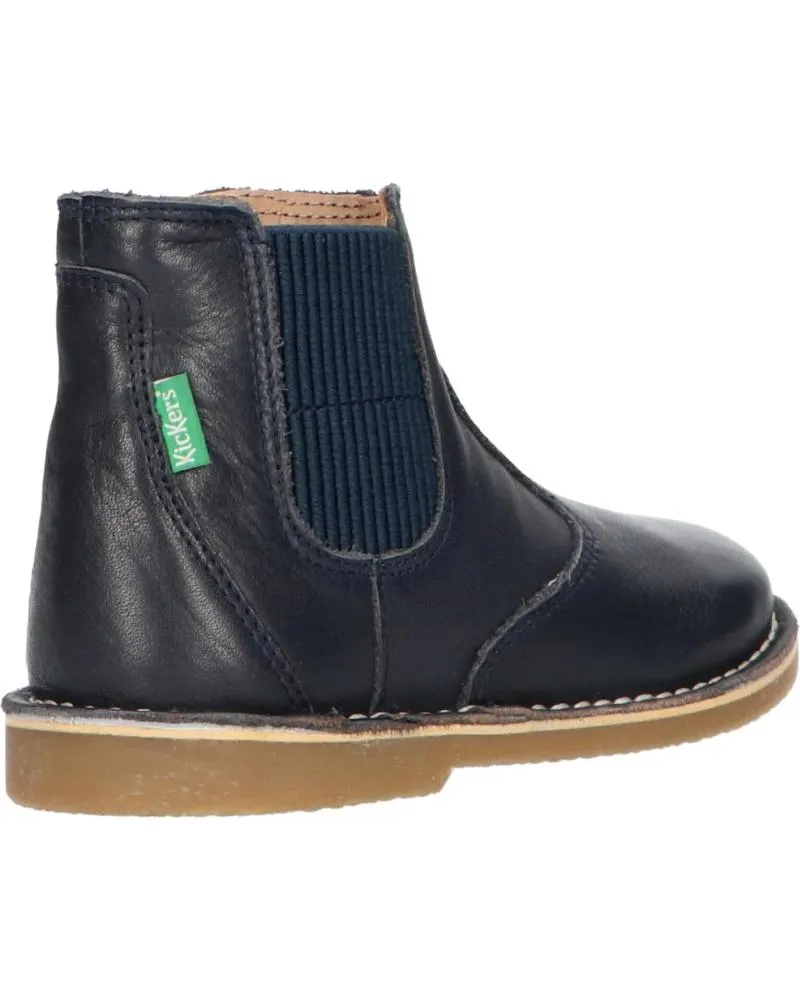 BOTAS DE NIñA Y NIñO KICKERS 74889010 MAELIO 10 MARINE