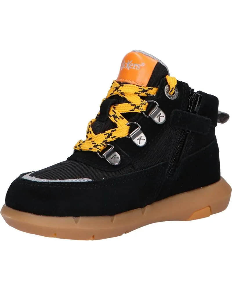 BOTINES DE NIñA Y NIñO KICKERS 87879010 JUNIBY 81 NOIR