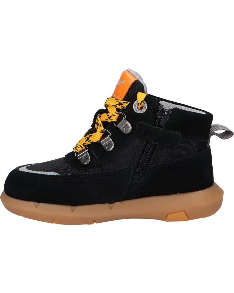 BOTINES DE NIñA Y NIñO KICKERS 87879010 JUNIBY 81 NOIR