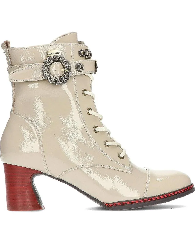 Botines LAURA VITA  de Mujer BOTINES PARA MUJER INCAO 10  BEIGE