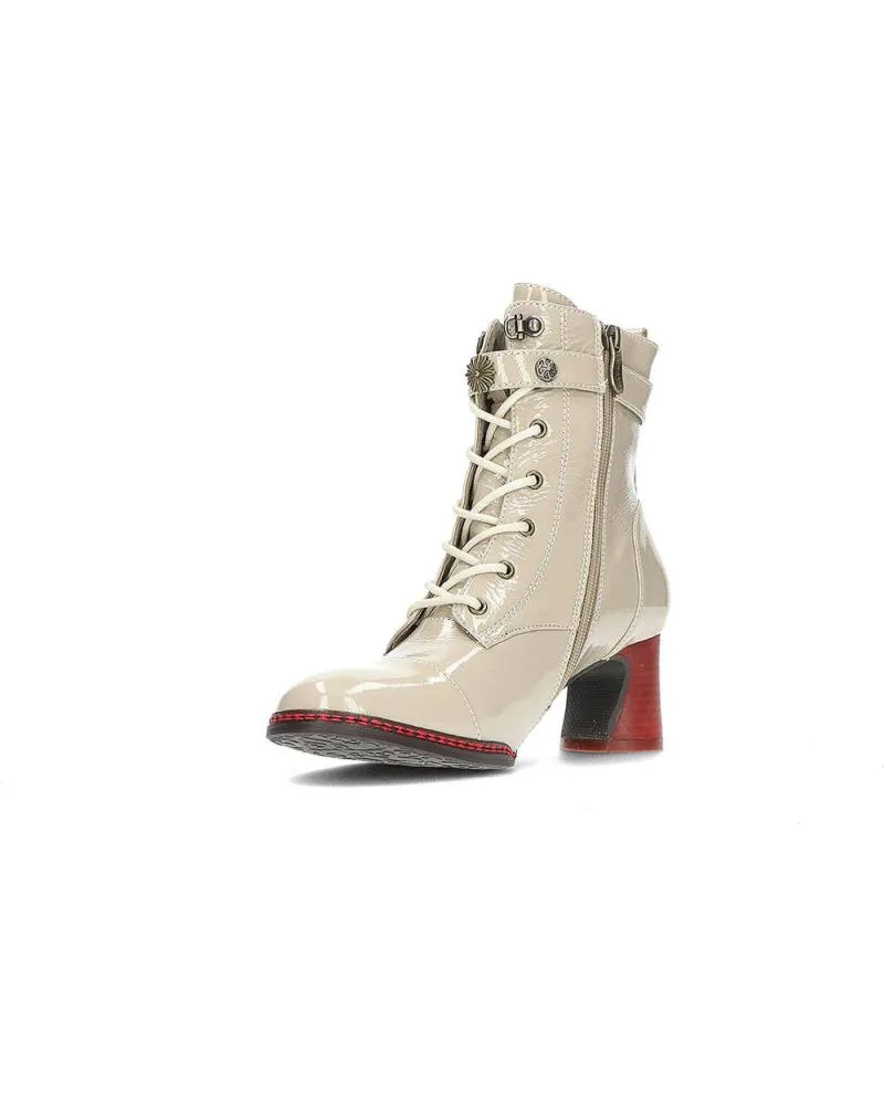 Botines LAURA VITA  de Mujer BOTINES PARA MUJER INCAO 10  BEIGE