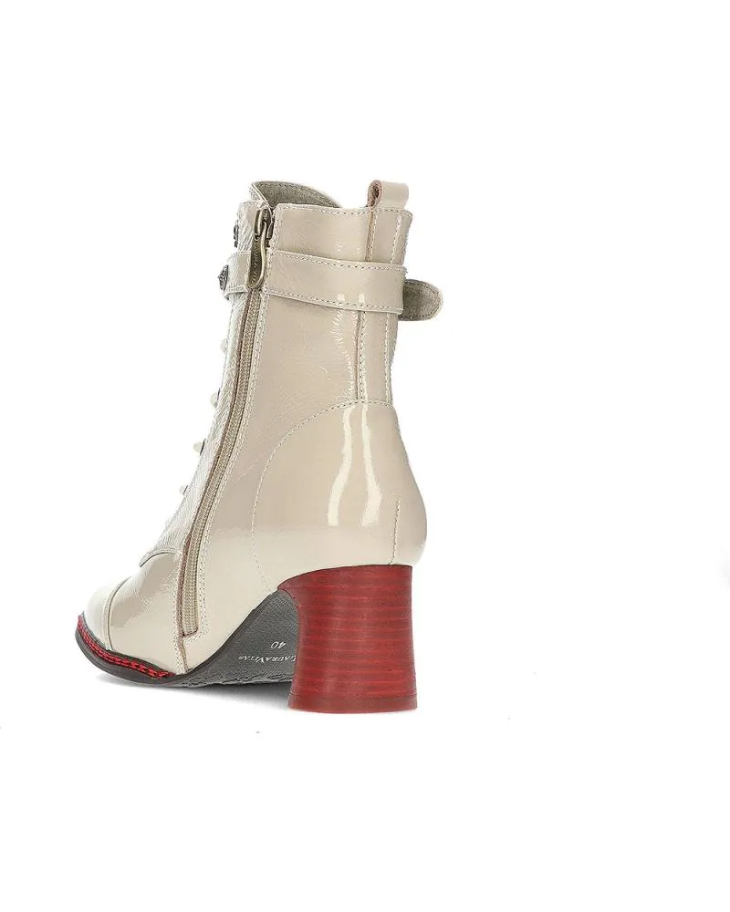Botines LAURA VITA  de Mujer BOTINES PARA MUJER INCAO 10  BEIGE