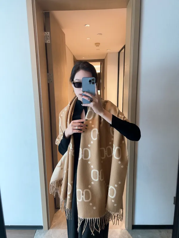 Bufanda de diseñador para mujeres diseñadores de bufandas chales de lujo con letras impresas bufandas de marca Pañuelo de invier