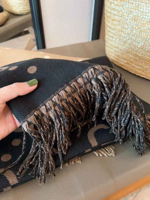 Bufanda de diseñador para mujeres diseñadores de bufandas chales de lujo con letras impresas bufandas de marca Pañuelo de invier