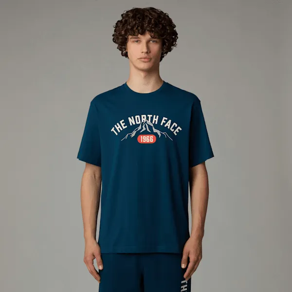 Camiseta con estampado gráfico Varsity para hombre