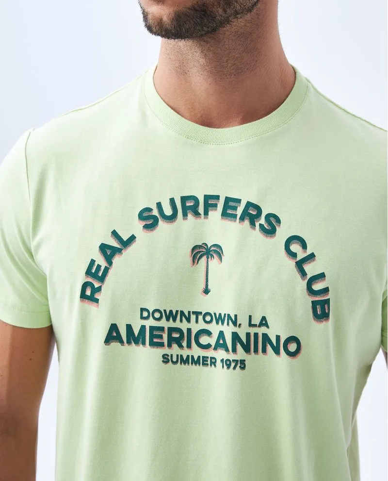 Camiseta en algodón 100% orgánico para hombre