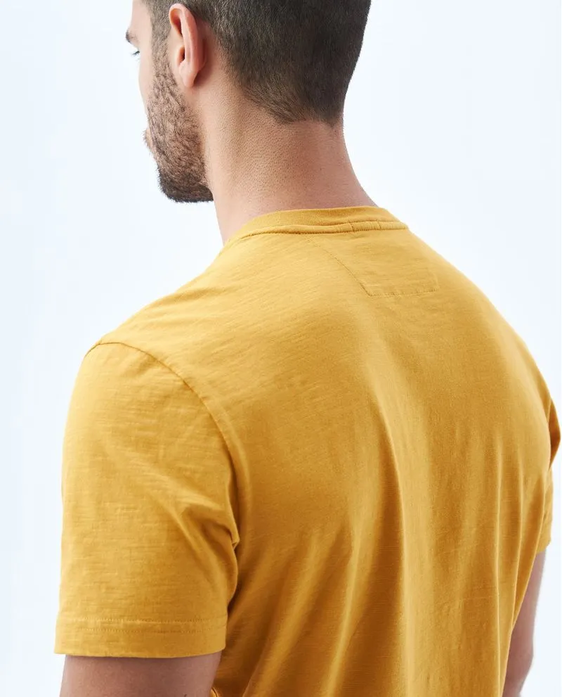 Camiseta estampada manga corta para hombre