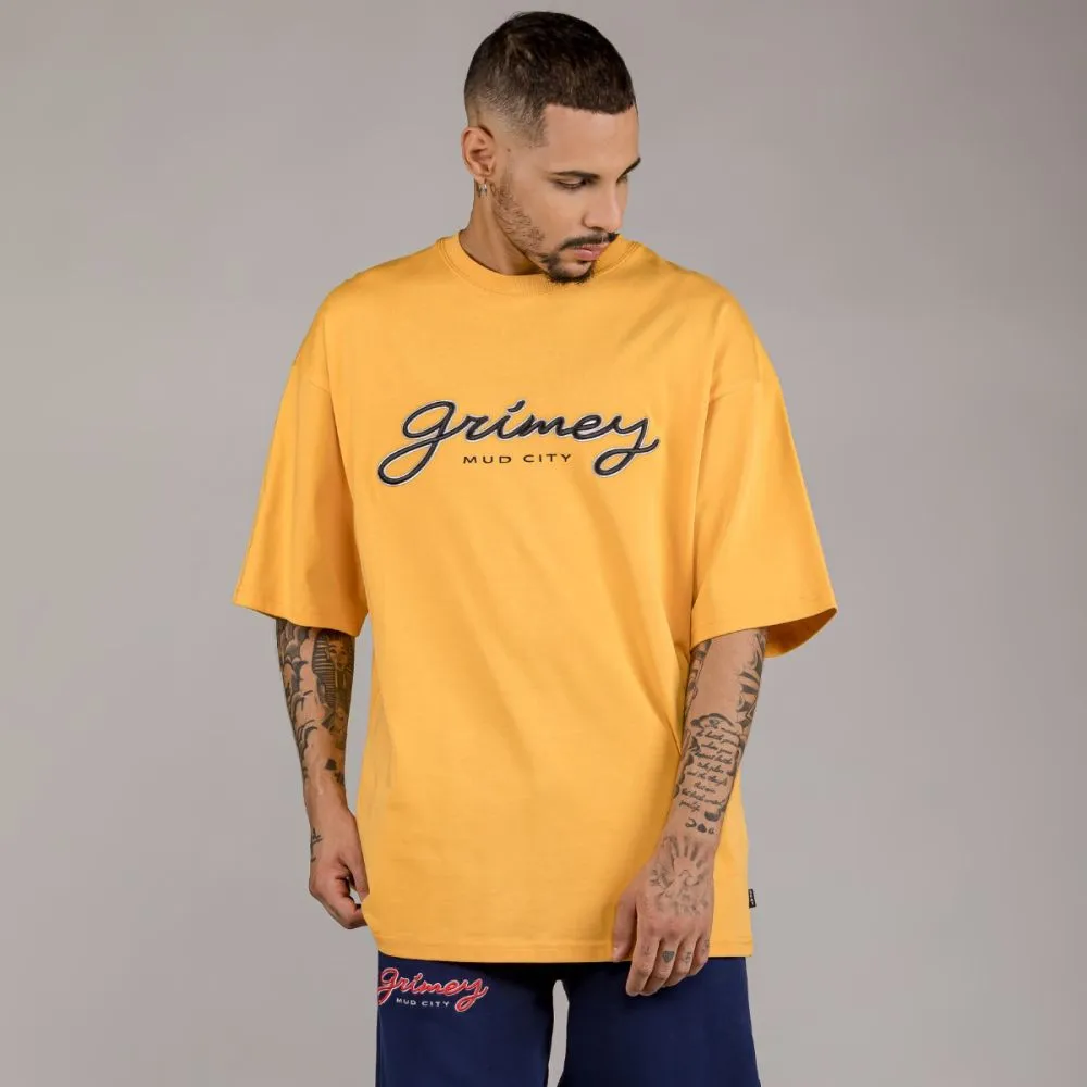 CAMISETA GRIMEY "DUST STORM" HEAVYWEIGHT  YELLOW | FALL 22