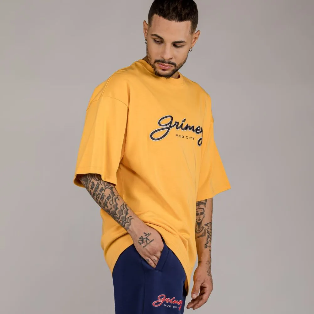 CAMISETA GRIMEY "DUST STORM" HEAVYWEIGHT  YELLOW | FALL 22