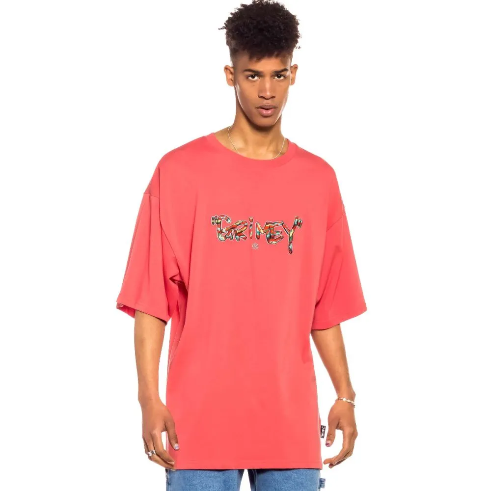 CAMISETA GRIMEY "NINE WINDS " HEAVY WEIGHT  CORAL | SPRING 22