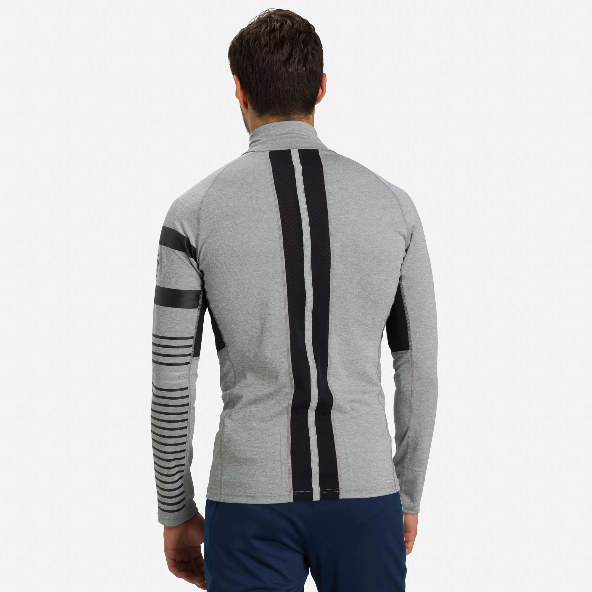 Camiseta interior con media cremallera Poursuite para hombre