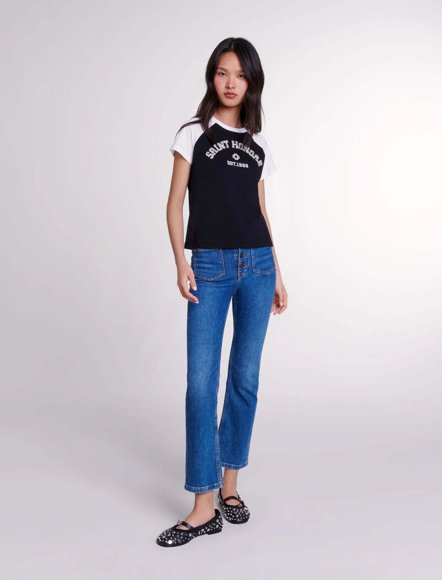 Camiseta «Saint Honoré» con strass