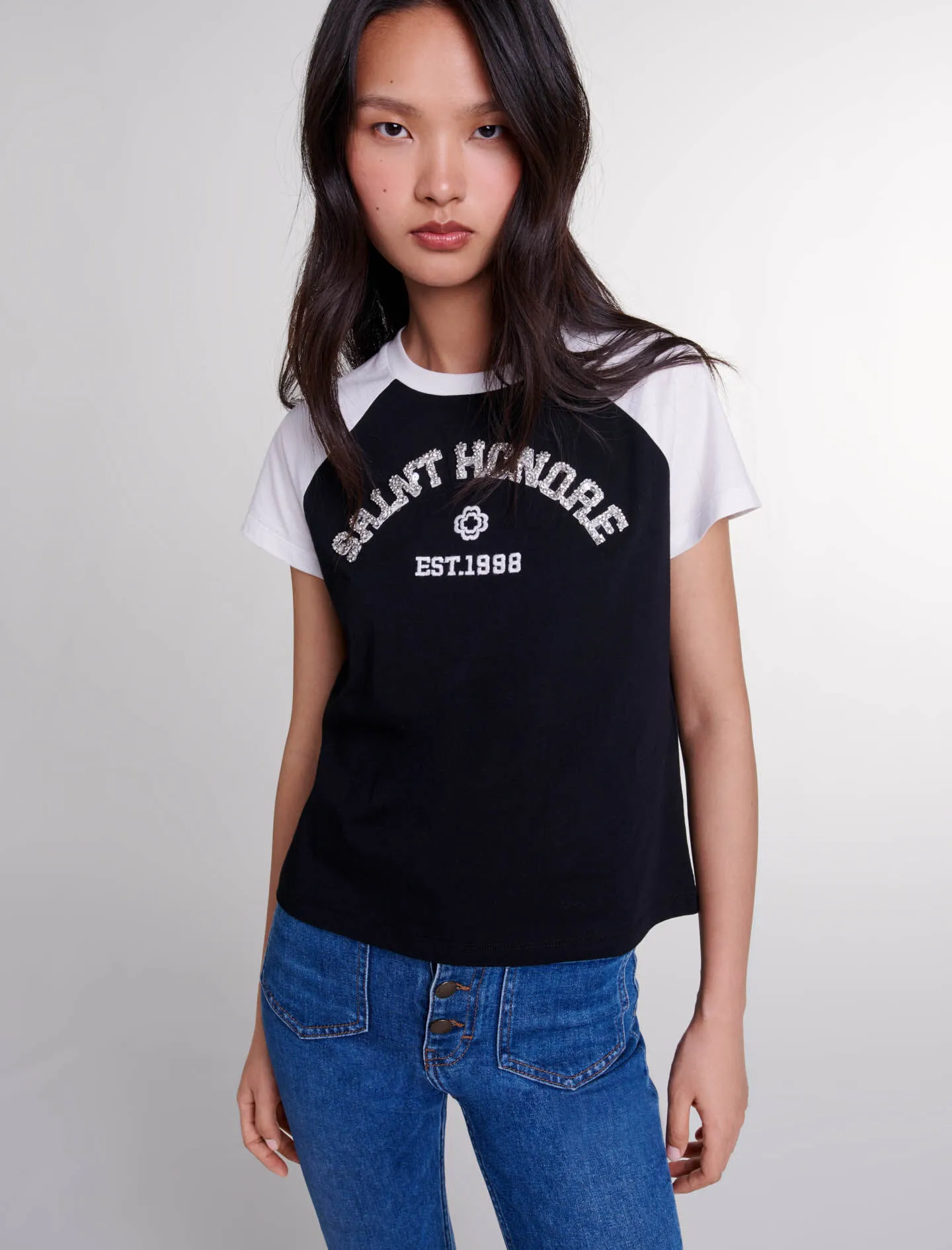 Camiseta «Saint Honoré» con strass