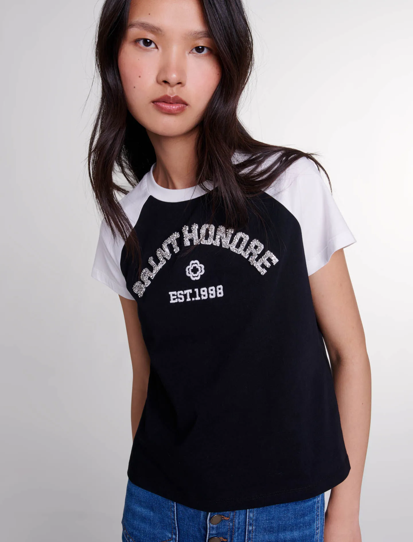 Camiseta «Saint Honoré» con strass
