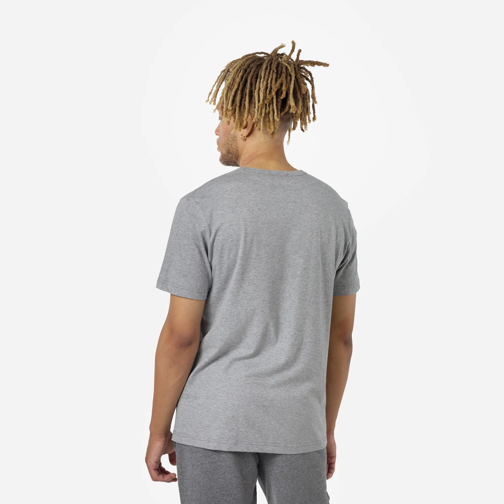 Camiseta lisa logo para hombre