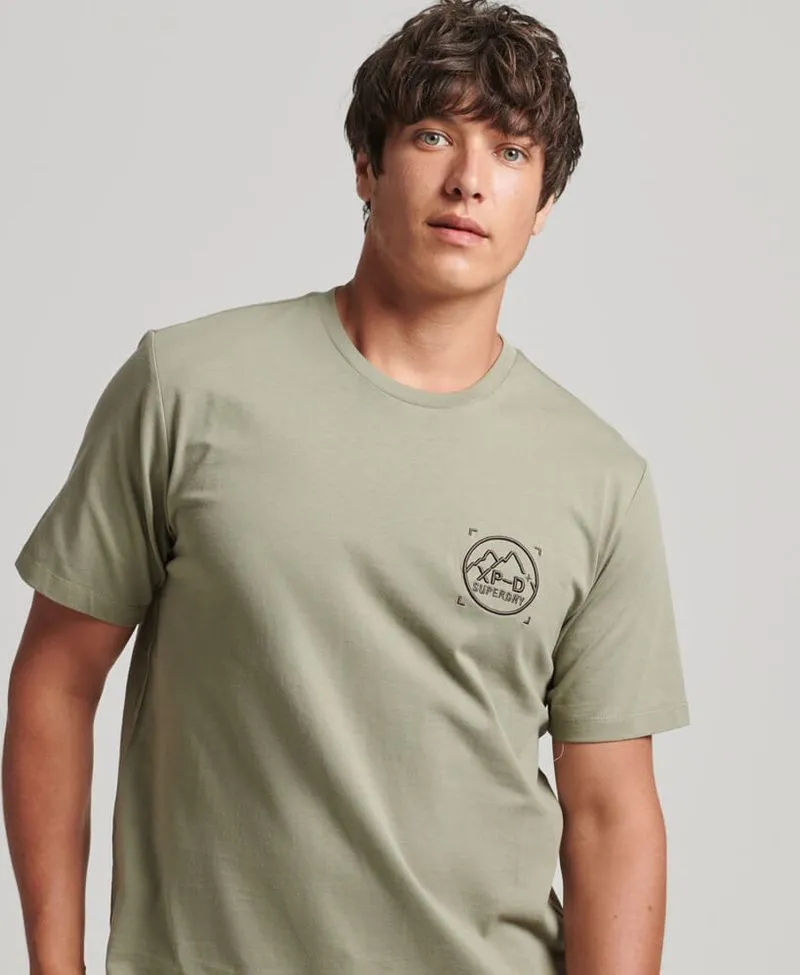 Camiseta Manga Corta Para Hombre Code Xpd Emb Loose Superdry 52246