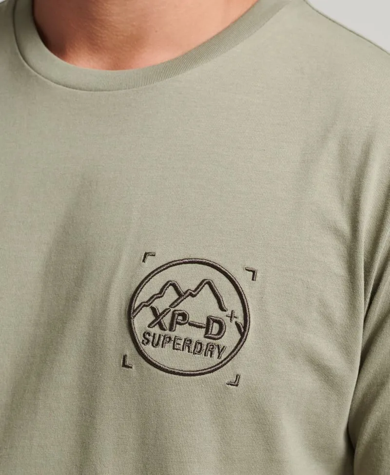 Camiseta Manga Corta Para Hombre Code Xpd Emb Loose Superdry 52246