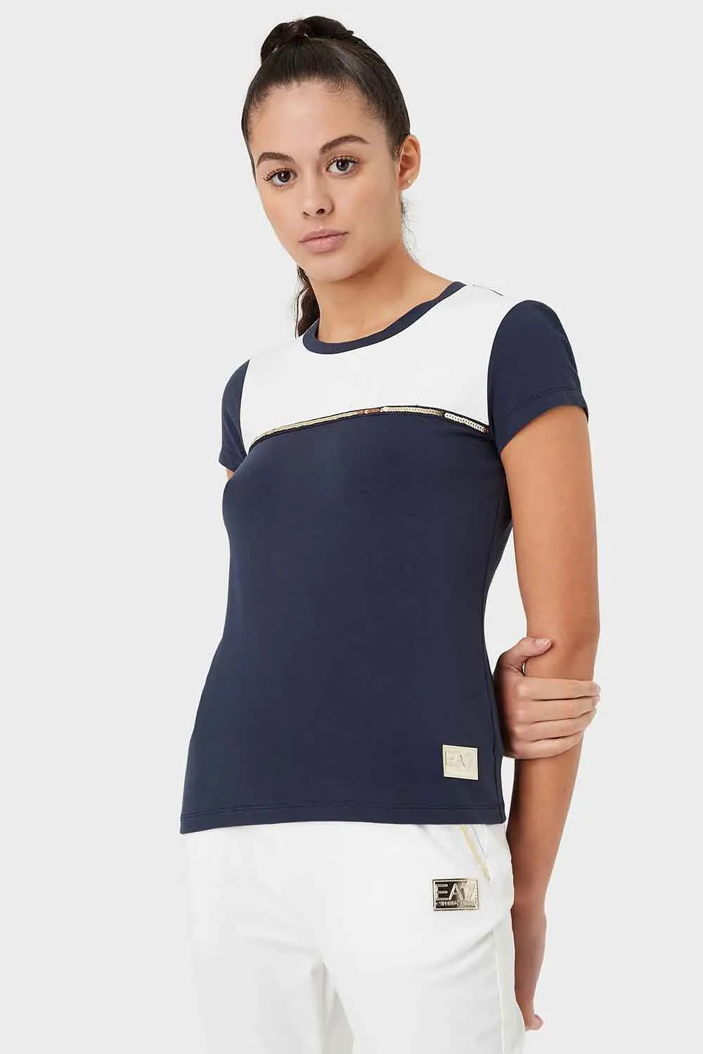 Camiseta para mujer de EA7 – 3LTT34TJCRZ