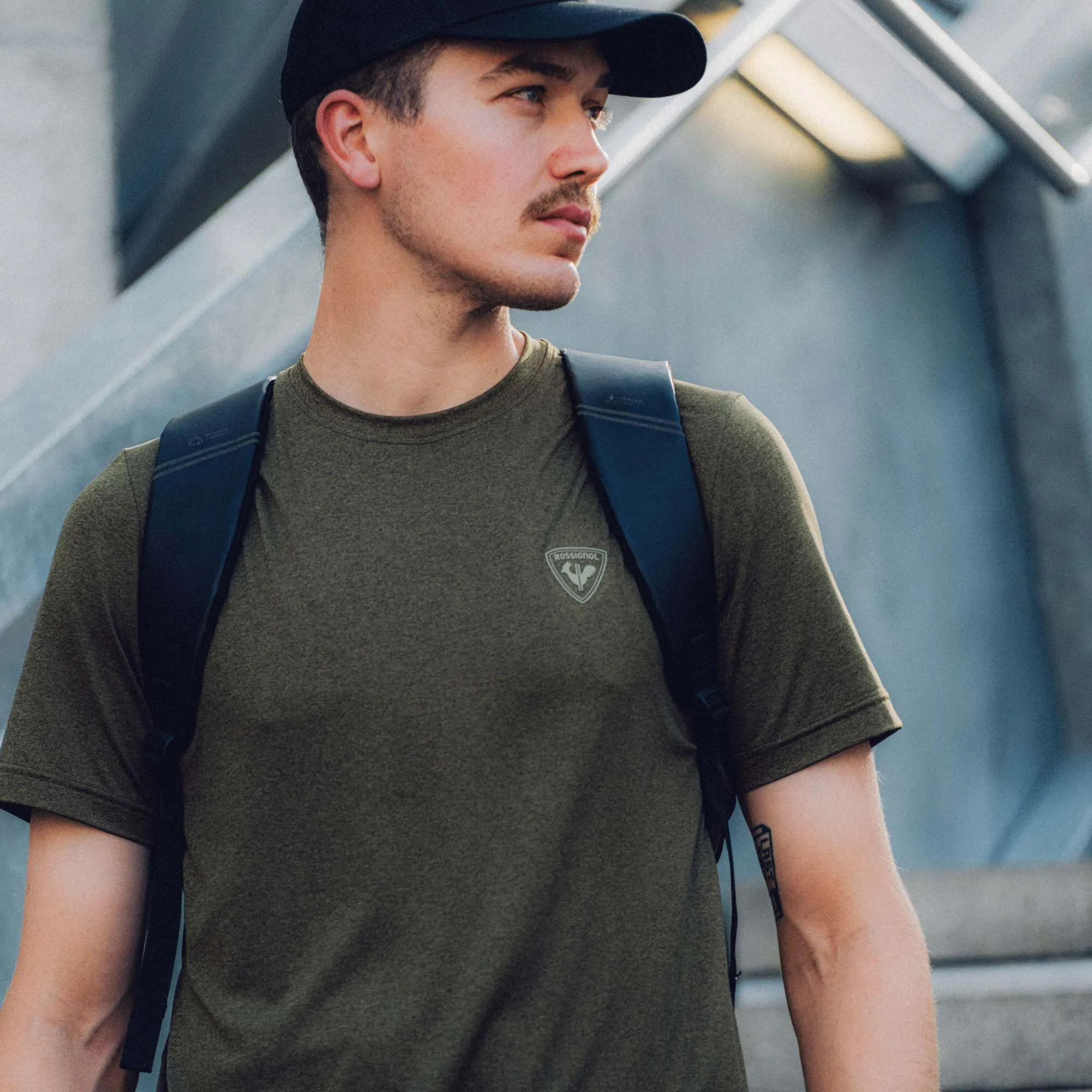 Camiseta Slub Active para hombre