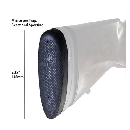 CANTONERA MICROCORE PARA COMPETITION TRAP CAL. 12  ANCHURA 28MM