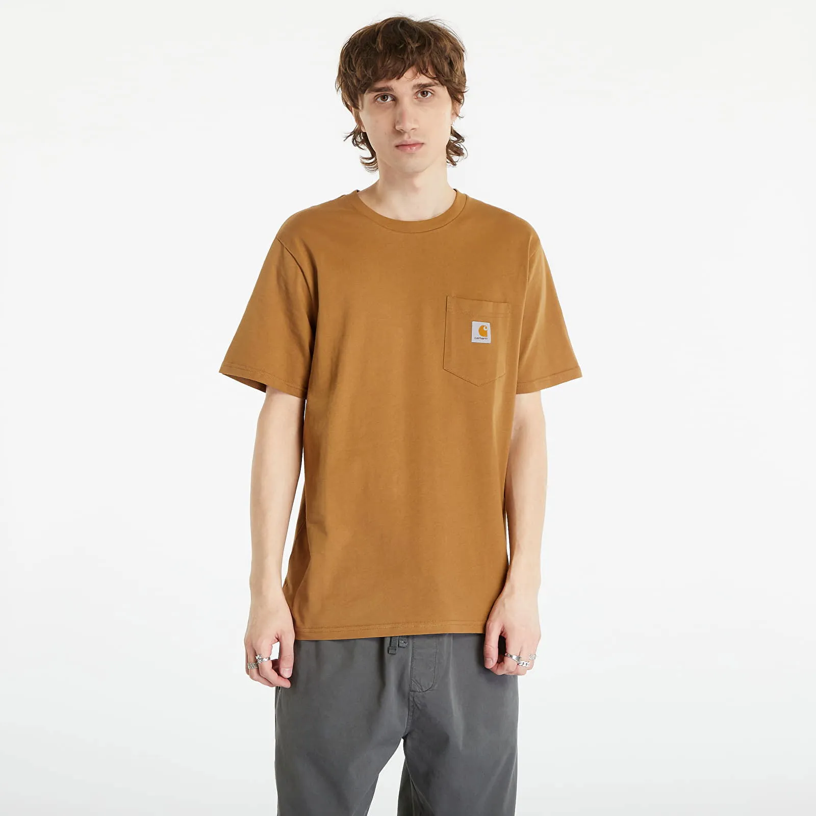 CARHARTT WIP SHORT SLEEVE POCKET TSHIRT UNISEX JASPER
