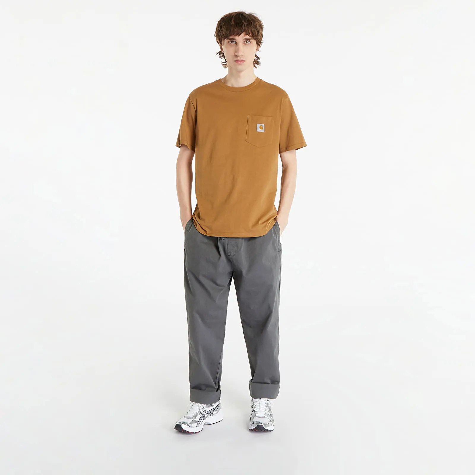 CARHARTT WIP SHORT SLEEVE POCKET TSHIRT UNISEX JASPER