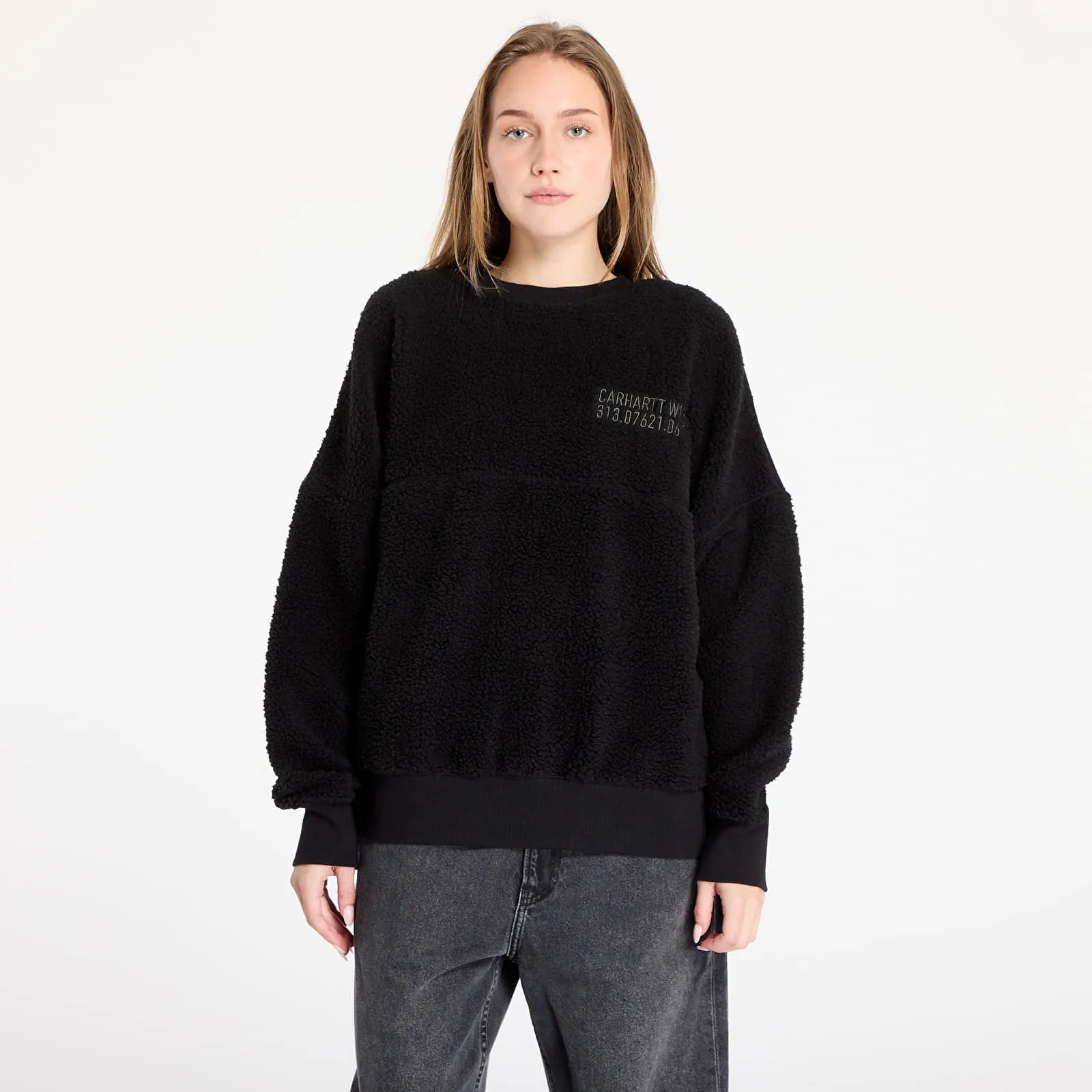 Carhartt WIP Sweatshirt Coordinate Sweat UNISEX Black/ Grey S