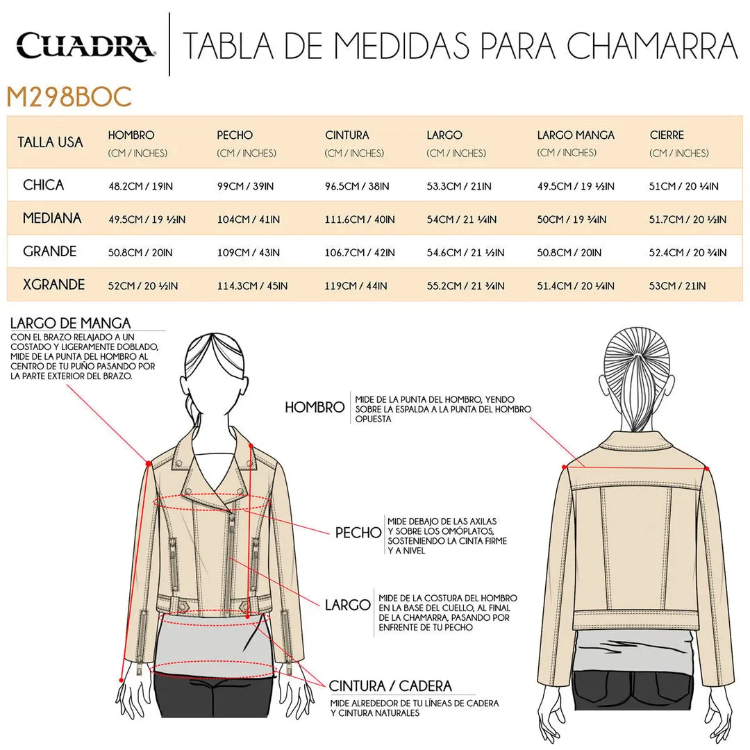 Chamarra con pelo para dama