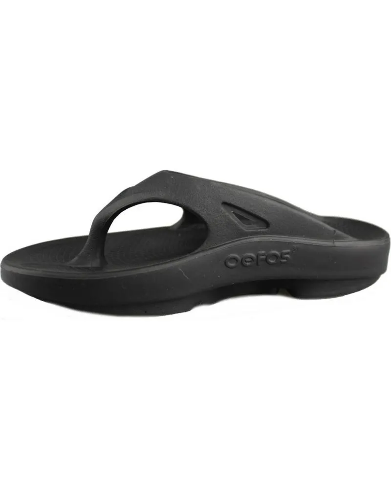 Chanclas de Mujer y Hombre OOFOS OORIGINAL BLACK