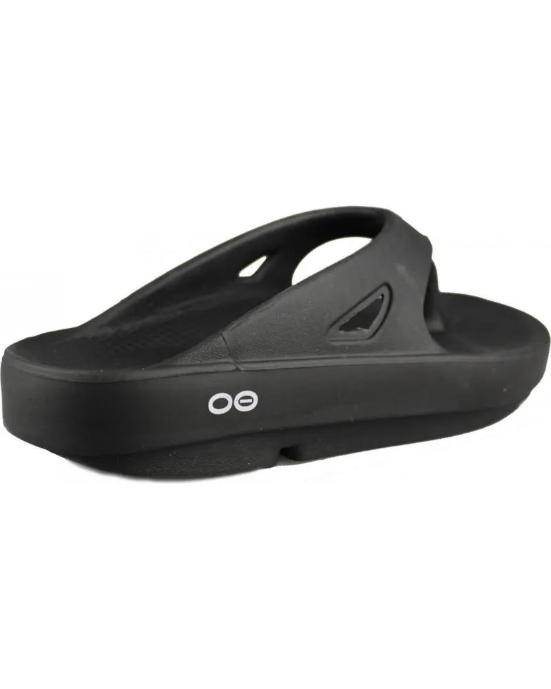 Chanclas de Mujer y Hombre OOFOS OORIGINAL BLACK