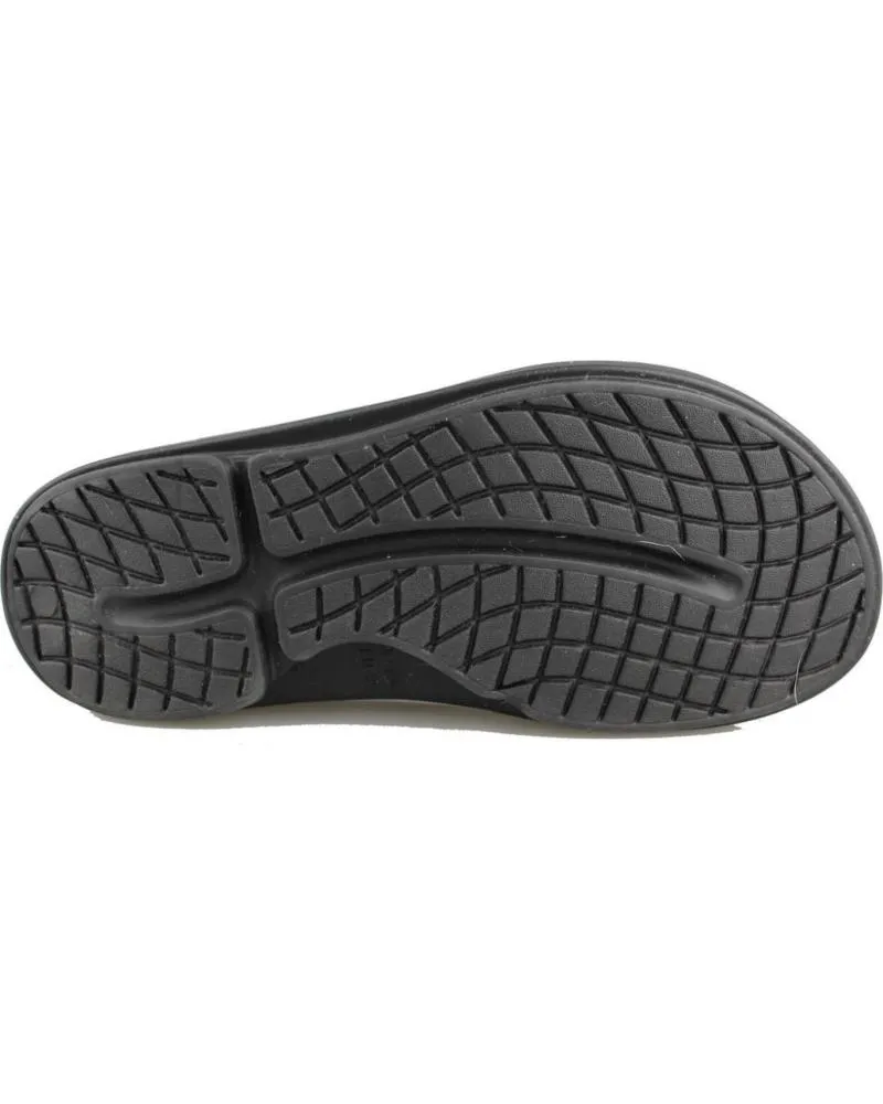 Chanclas de Mujer y Hombre OOFOS OORIGINAL BLACK