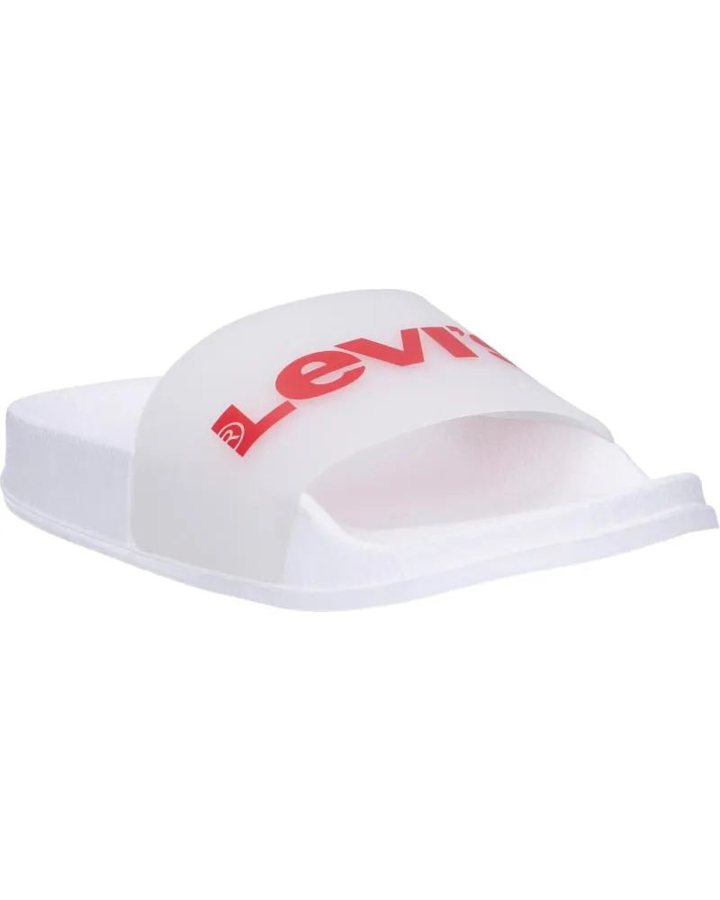 Chanclas de Niña y Niño LEVIS VPOL0076S POOL 0061 WHITE