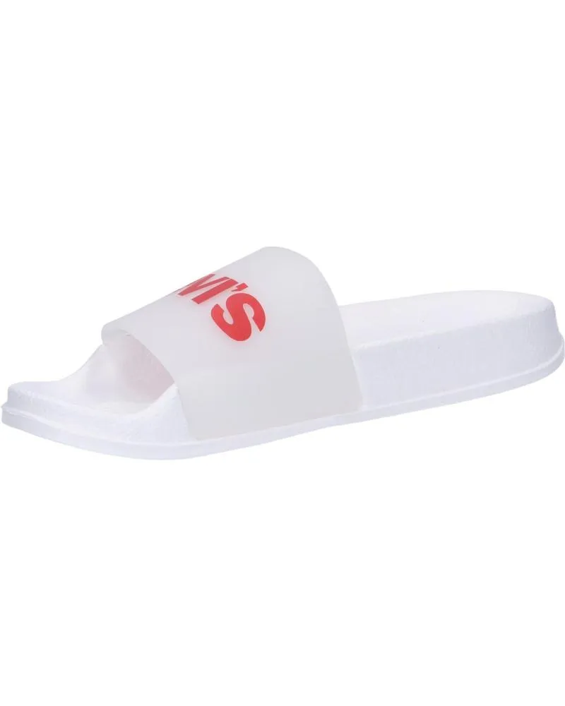 Chanclas de Niña y Niño LEVIS VPOL0076S POOL 0061 WHITE