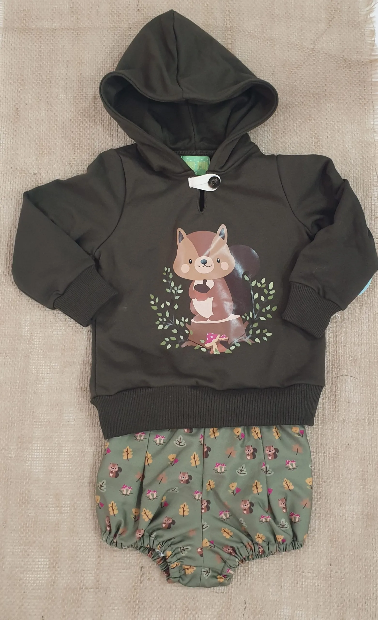 Conjunto niño 2 piezas Pio Pio Ardilla R230266